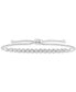 Фото #1 товара Lab-Created Diamond Bolo Bracelet (1/4 ct. t.w.) in Sterling Silver