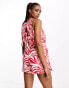 Фото #2 товара Vero Moda abstract playsuit in red