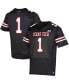 ფოტო #4 პროდუქტის Men's Number 1 Black Texas Tech Red Raiders Throwback Special Game Jersey