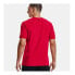 Фото #2 товара мужская спортивная футболка красная с принтом Under Armour Athletic Dept