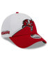 Фото #1 товара Men's White, Red Tampa Bay Buccaneers 2023 Sideline 9FORTY Adjustable Hat