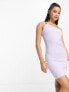 Nike Everyday Modern aysmmetric dress in oxygen purple