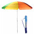Фото #1 товара Пляжный зонт Пляж На шарнирах Разноцветный Ø 220 cm