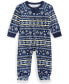 Фото #1 товара Baby Hanukkah Footed Family Holiday Pajamas, Created for Macy's