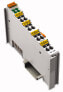 Фото #1 товара WAGO 750-428 - Digital input module - 4 channels - Polyamide - Polycarbonate - Gray - DIN 35 × 15 - 9 mm