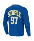 ფოტო #4 პროდუქტის Men's NFL X Staple Royal Los Angeles Rams Core Long Sleeve Jersey Style T-shirt
