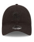 Фото #3 товара Men's Miami Marlins Black on Black Core Classic 2.0 9TWENTY Adjustable Hat