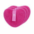 Фото #2 товара Диски для снятия макияжа Ilū Многоразовая Сердце Розовый (3 штук)