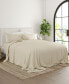 Фото #4 товара Expressed In Embossed by The Home Collection Checkered 4 Piece Bed Sheet Set, King