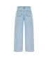 ფოტო #2 პროდუქტის Women's Contrast Jeans with Pockets