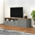 TV-Schrank D739 grau - фото #2