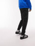 Фото #4 товара Topman tapered nylon trousers in black