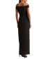 Фото #2 товара Платье Ralph Lauren для женщин "Off-The-Shoulder Column Gown"