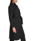 ფოტო #3 პროდუქტის Women's Wool Blend Belted Wrap Coat