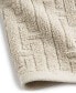 Фото #5 товара Sculpted Chain-Link Bath Towel, 30" x 56", Created for Macy's