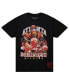 ფოტო #2 პროდუქტის Men's Dominique Wilkins Black Atlanta Hawks Hardwood Classics Bling Concert Player T-shirt