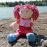 Фото #11 товара Haba 302842 Doll Lilli-Lou, Soft and Fabric Doll from 18 Months with Clothes and Hair, 30 cm