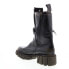 Фото #6 товара A.S.98 Hallsey A54202-101 Womens Black Leather Casual Dress Boots 10