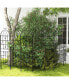 Фото #10 товара 71" Tall Metal Garden Trellis for Climbing Plants 2 Pack Fence Panels Retro
