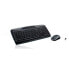 Фото #8 товара Клавиатура и мышь Logitech Wireless Combo MK330 Чёрный Qwerty US