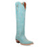 Фото #2 товара Dan Post Boots Celeste Embroidered Snip Toe Cowboy Womens Blue Casual Boots DP5