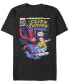 Фото #1 товара Men's Silver Surfer Skate Short Sleeve Crew T-shirt