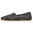 Фото #3 товара TOMS Alpargata Slip On Mens Black Casual Shoes 10009201T