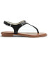 Фото #2 товара Women's MK Plate Flat Thong Sandals