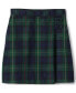 ფოტო #1 პროდუქტის Girls School Uniform Plaid A-line Skirt Below the Knee