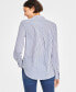 Фото #4 товара Women's Button-Front Crepe Shirt, Created for Macy's