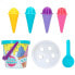 Beach toys set Colorbaby Ø 18 cm 11 Pieces Ice cream polypropylene (15 Units)