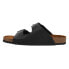 Фото #3 товара London Fog LfmBirchwood Footbed Mens Black Casual Sandals CG1620