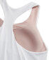 Фото #4 товара Plus Size Active Medium-Support Padded Sports Bra Tank Top