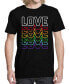 ფოტო #1 პროდუქტის Men's Neon Love Graphic T-shirt