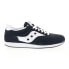 Фото #1 товара Saucony Hornet S70538-4 Mens Blue Suede Lace Up Lifestyle Sneakers Shoes