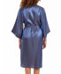 Women's Skyler Irredesant Robe with Self Tie Sash and inner Ties