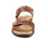 Фото #3 товара Trotters Romi T2118-215 Womens Brown Leather Strap Slingback Sandals Shoes 7