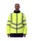 ფოტო #2 პროდუქტის Men's Hi Vis Diamond Quilted Water Repellent Jacket