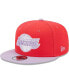 Фото #1 товара Men's Red, Lavender Los Angeles Lakers 2-Tone Color Pack 9FIFTY Snapback Hat