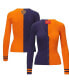 ფოტო #1 პროდუქტის Women's Navy, Orange Chicago Bears Cargo Sweater
