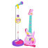 Фото #1 товара Детский музыкальный инструмент REIG MUSICALES Barbie Dreamtopia Micro And Guitar Baby Keyboard Set