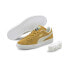 Фото #5 товара Puma Suede Classic XXI 37491505 Mens Yellow Suede Lifestyle Sneakers Shoes
