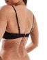 Фото #4 товара Miss Selfridge ruched detail bikini top in black