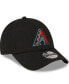 ფოტო #3 პროდუქტის Men's Black Arizona Diamondbacks Alternate The League 9FORTY Adjustable Hat