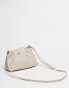 Valentino ocarina quilted pochette shoulder bag in ecru