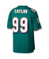 Фото #4 товара Men's Jason Taylor Aqua Miami Dolphins 2006 Legacy Replica Jersey