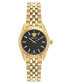 ფოტო #1 პროდუქტის Women's Swiss Gold Ion Plated Stainless Steel Bracelet Watch 36mm