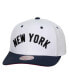 Фото #2 товара Men's White New York Yankees Cooperstown Collection Pro Crown Snapback Hat