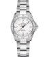 ფოტო #1 პროდუქტის Women's Swiss Automatic DS Action Stainless Steel Bracelet Watch 35mm