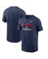 Фото #2 товара Men's Navy St. Louis Cardinals Wheel Hometown T-shirt